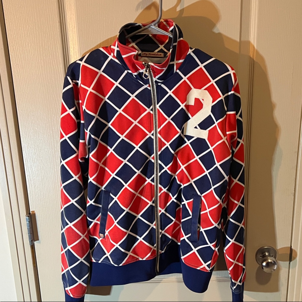 Scotch & Soda Red and Blue Checkered Jacket